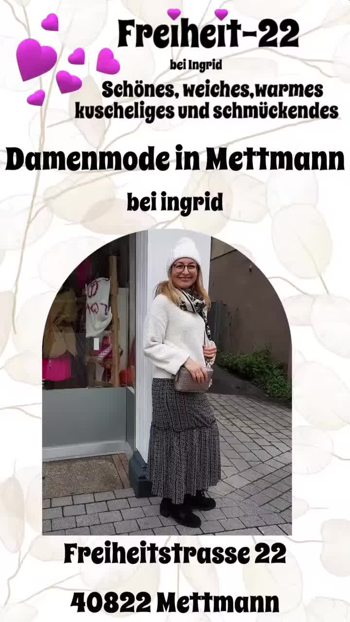 Freiheit-22 Mode Mettmann -- Oktober 2023 -- Modenschau